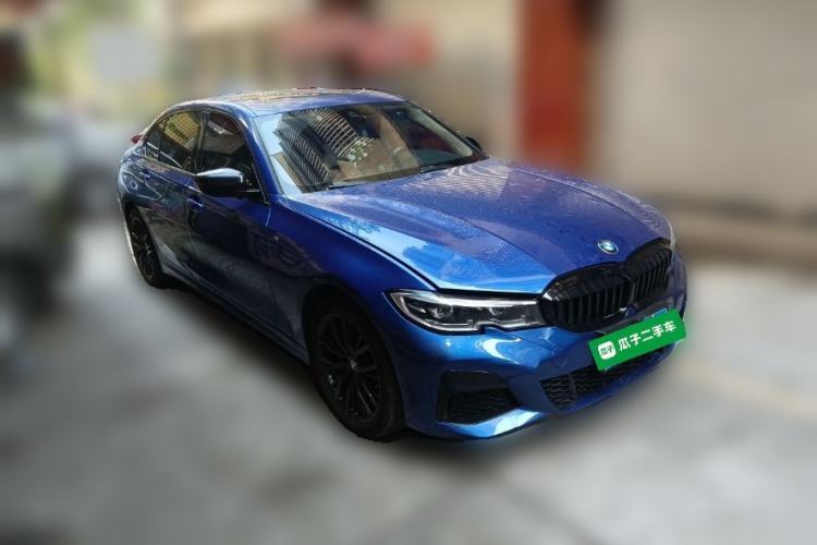 Used BMW 3 Series 2022 325Li M Sport Night Edition Package Front Right 45 Deg