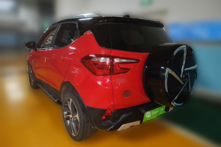 Used BYD Yuan 2016 1.5TID Automatic Prestige Model Rear Left 45 Deg