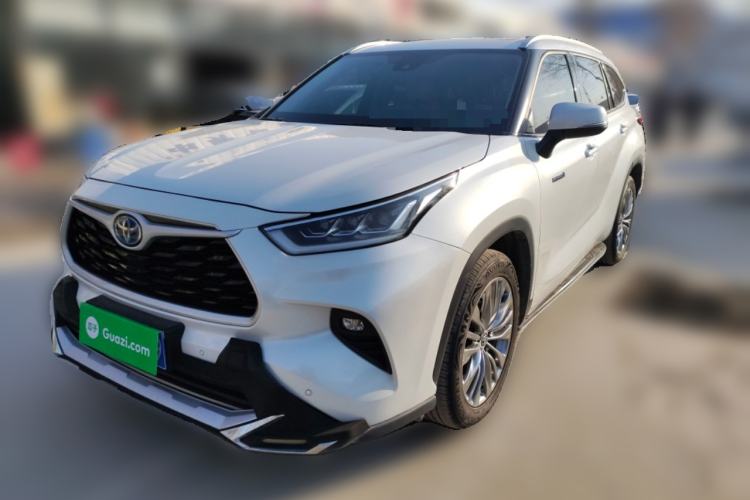 Used Toyota Highlander 2022 Dual-Engine 2.5L Four-Wheel Drive Prestige Version 7 Seats