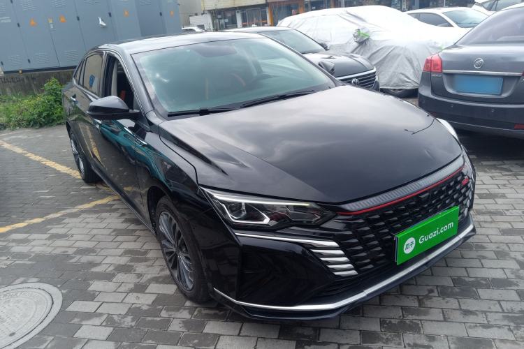 Used Dongfeng Aeolus Yixuan MAX 2023 1.5T Ultra-Stylish Trendsetting Dad Edition Front Right 45 Deg