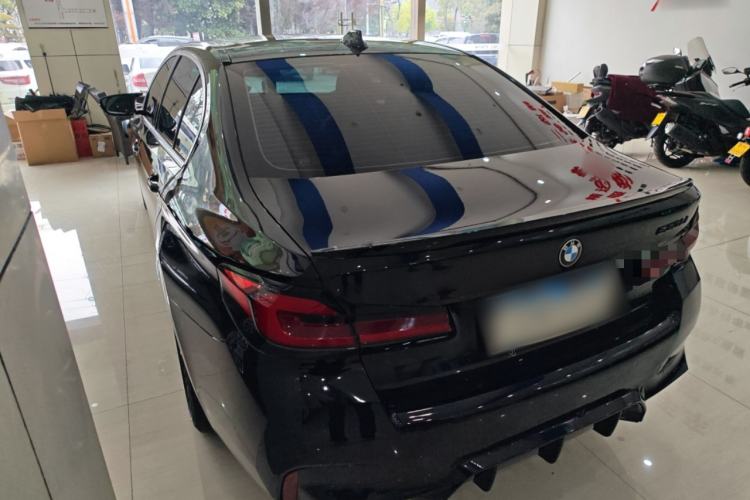 Used BMW 5 Series 2023 530Li Leading Model M Sport Package Rear Left 45 Deg