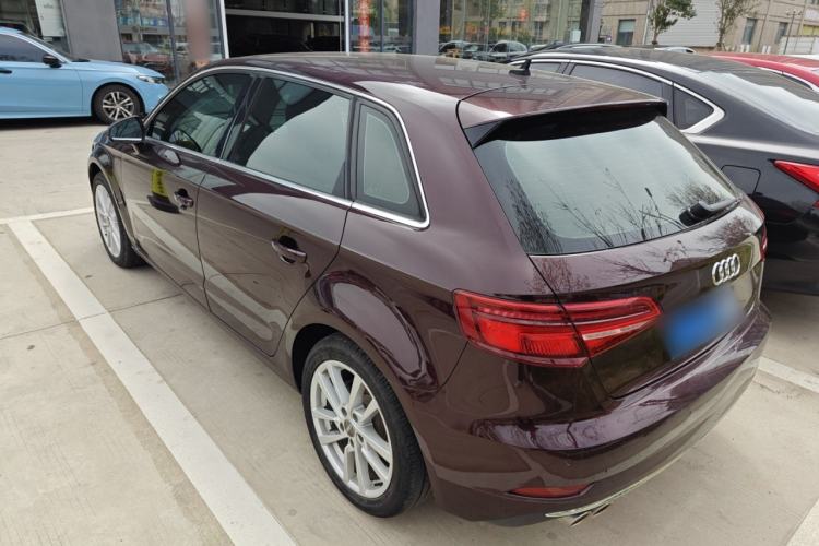 Used Audi A3 2020 Restyled Sportback 35 TFSI Entry-Level China VI Emission Standard Rear Left 45 Deg