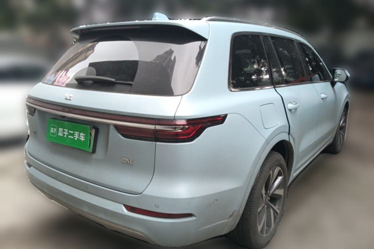 Used Li Auto ONE 2021 Extended-Range 6-Seater Version Rear Right 45 Deg