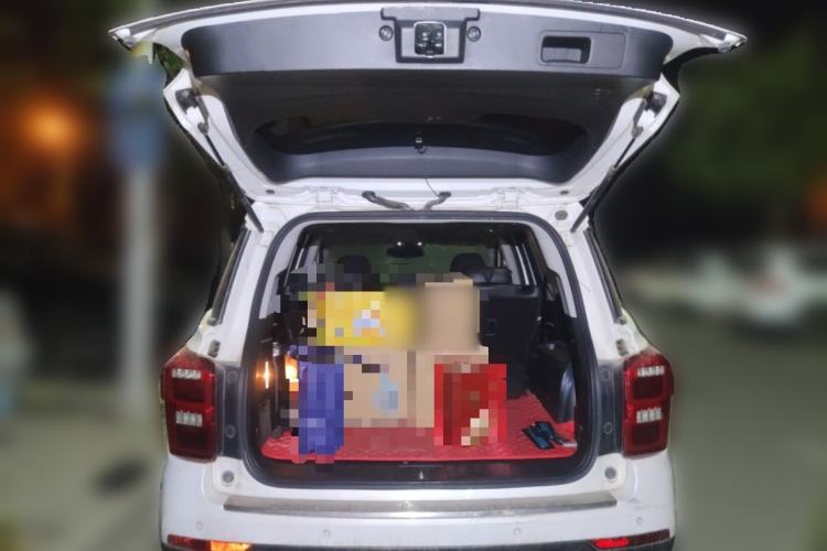 Used GAC Trumpchi GS8 2017 320T Two-Wheel Drive Luxury Smart Connectivity Version (7 Seats) Trunk