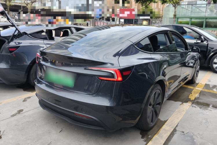 Used Tesla Model 3 2023 Rear-Wheel-Drive Version Rear Right 45 Deg