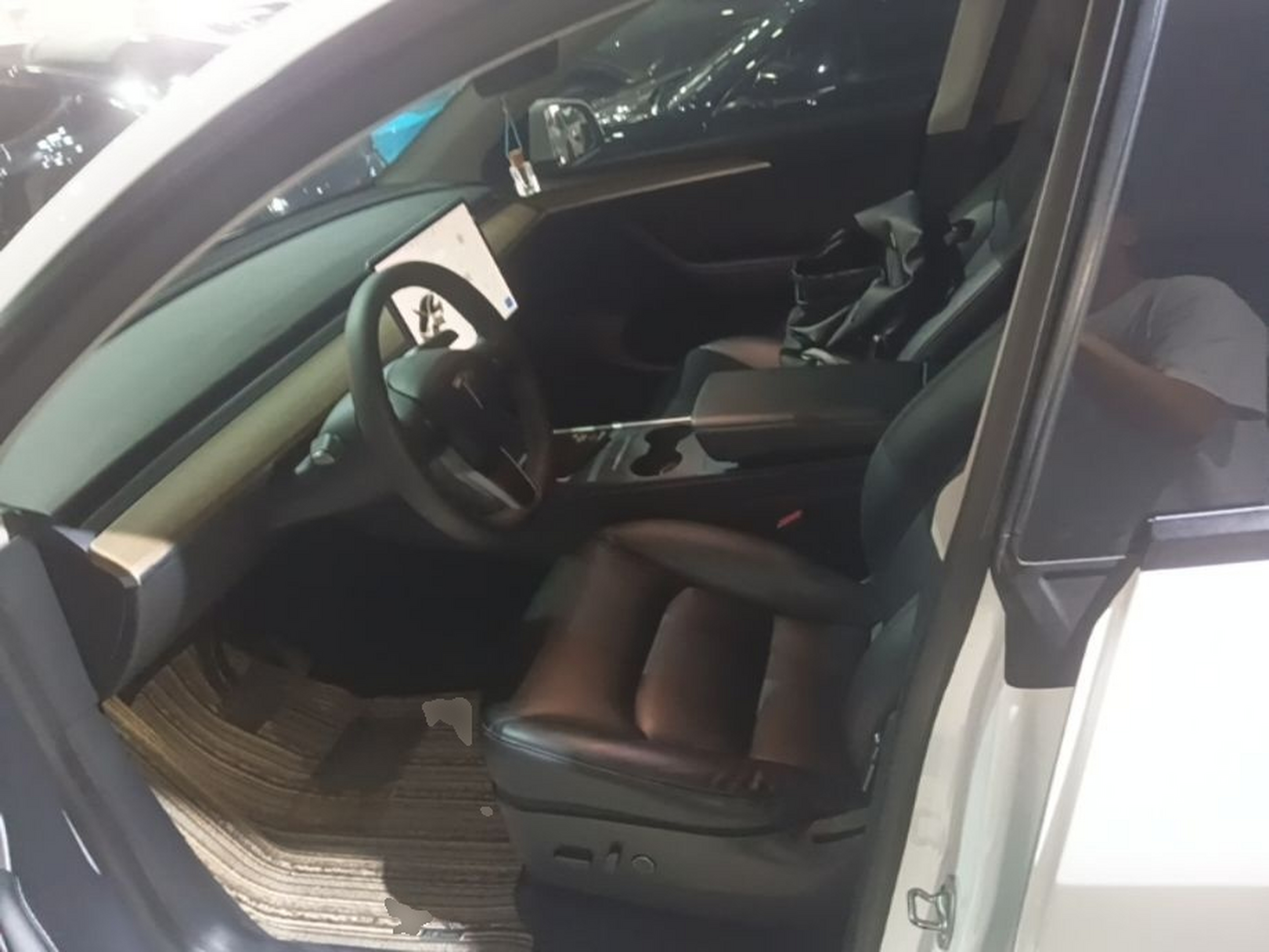 Vordere Reihe im Auto