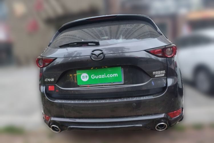 Used Mazda CX-5 2021 2.0L Automatic Two-Wheel Drive Black Knight Rear