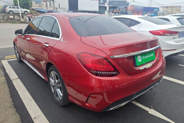 Used Mercedes-Benz C-Class 2019 C 180 L Fashion Edition Sport Version Rear Left 45 Deg