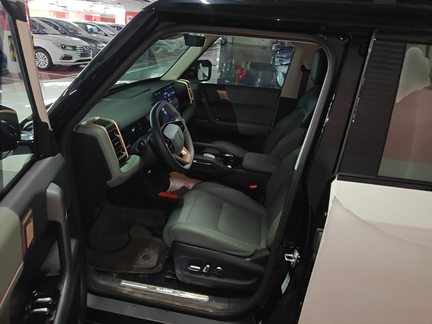 Avant de la voiture