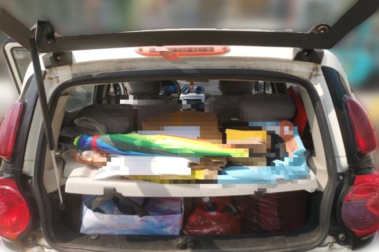 Used JMEV E200N 2020 E200N Fashion Edition (302 KM) Trunk