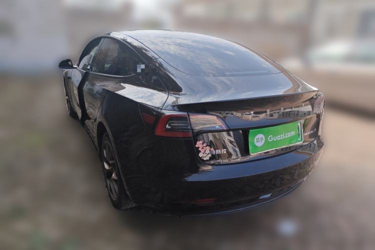 Used Tesla Model 3 2022 Rear-Wheel-Drive Version Rear Left 45 Deg