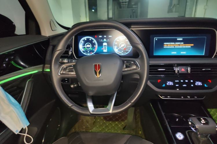 Used Hongqi HS5 2022 Facelifted Version 2.0T Smart Connect Flagship All-Wheel-Drive Edition Steering Wheel