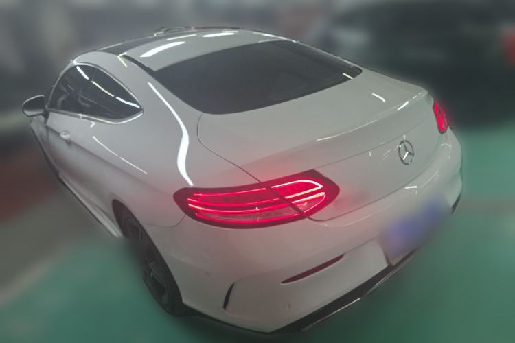 Used Mercedes-Benz C-Class 2020 C 260 Coupe Rear Left 45 Deg