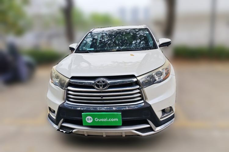 Used Toyota Highlander 2015 2.0T Four-Wheel Drive Luxury Edition 7-Seater Front