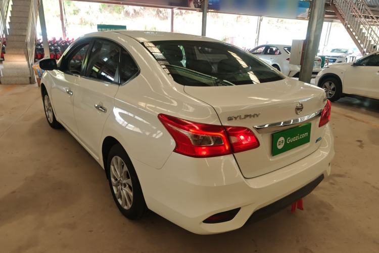 Used Nissan Sylphy 2019 1.6XV CVT Smart Connect Luxury Edition China VI Standard Rear Left 45 Deg