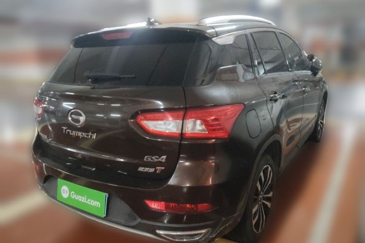 Used GAC Trumpchi GS4 2017 235T Automatic Two-Wheel Drive Luxury Smart Connectivity Version Rear Right 45 Deg