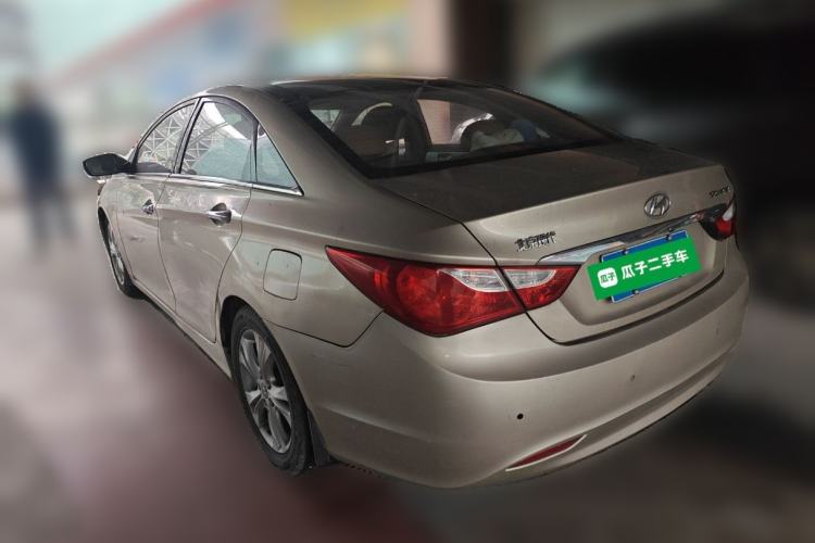 Used Hyundai Sonata 2011 2.0L Automatic Luxury Edition Rear Left 45 Deg