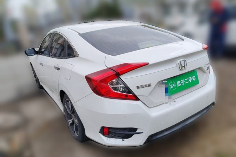 Used Honda Civic 2019 220TURBO CVT Power Edition China VI Emission Standard Rear Left 45 Deg