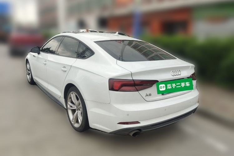Used Audi A5 2019 Sportback 40 TFSI Fashion Model Rear Left 45 Deg