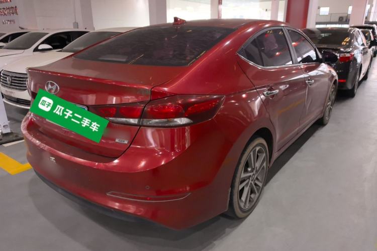 Used Hyundai Elantra (6th Generation / Lingdong) 2016 1.6L Automatic ZhiXuan – Elite Version Rear Right 45 Deg