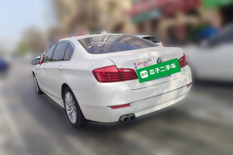 Used BMW 5 Series 2013 525Li Luxury Model Rear Left 45 Deg