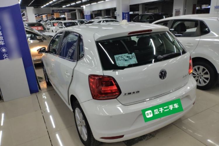 Used Volkswagen Polo 2014 1.4L Automatic Comfort Edition Rear Left 45 Deg