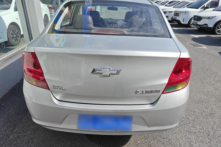 Used Chevrolet Sail 2013 Sedan 1.2L Manual Fashionable Happiness Edition Rear