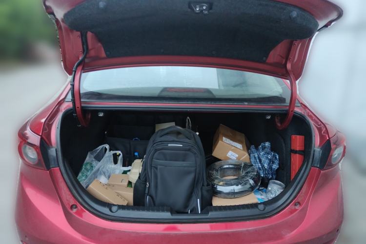 Used Mazda 3 Axela 2016 Sedan 2.0L Automatic Sport Model Trunk