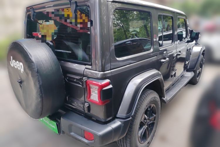 Used Jeep Wrangler 2022 2.0T High Altitude Four-Door Edition Rear Right 45 Deg