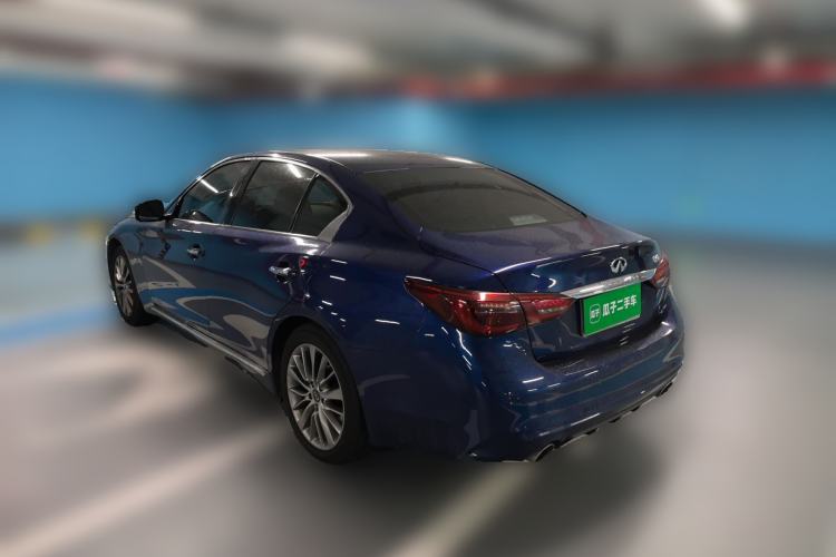Used Infiniti Q50L 2018 2.0T Enjoyment Version China VI Standard Rear Left 45 Deg