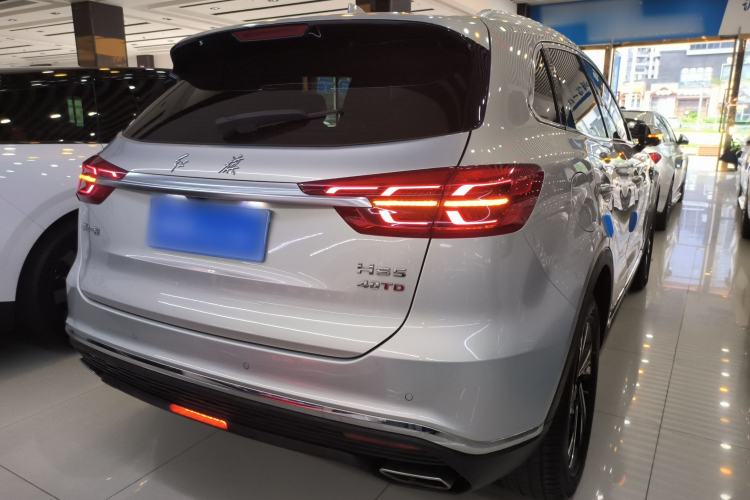 Used Hongqi HS5 2022 Revised Version 2.0T Smart Connect Flagship Edition Rear Right 45 Deg