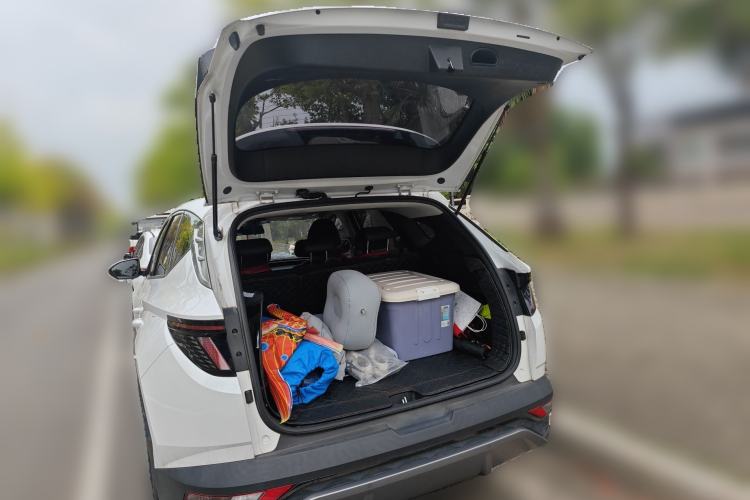 Used Hyundai Tucson 2021 Tucson L 1.5T DCT GLX Elite Edition Trunk