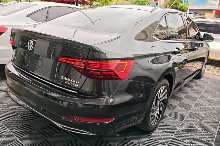 Used Volkswagen Sagitar 2020 280TSI DSG Luxury Version China VI Standard Rear Right 45 Deg