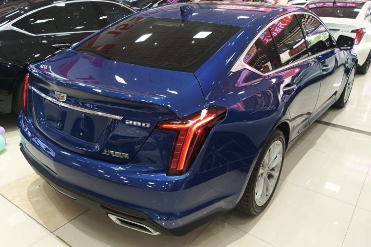 Used Cadillac CT5 2021 28T Luxury Model Rear Right 45 Deg