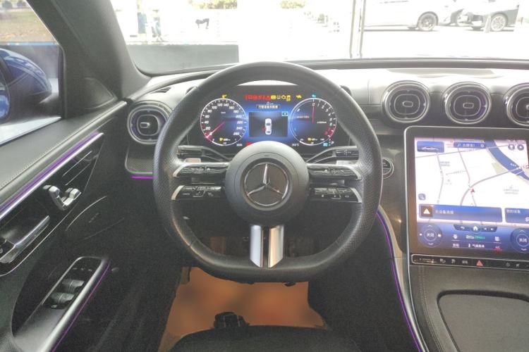 Used Mercedes-Benz C-Class New Energy 2023 C 350 eL Steering Wheel