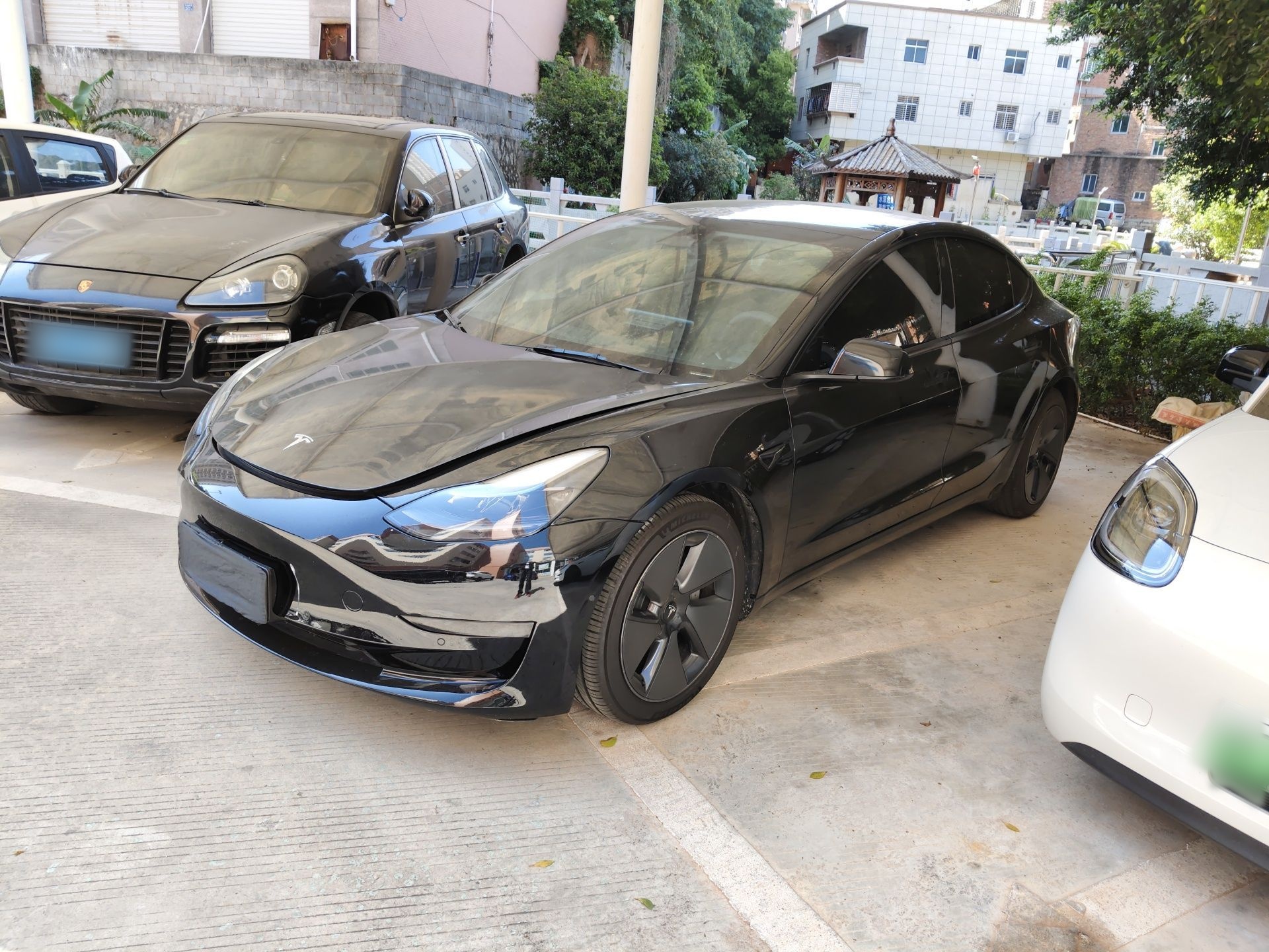 Parte inferior delantera