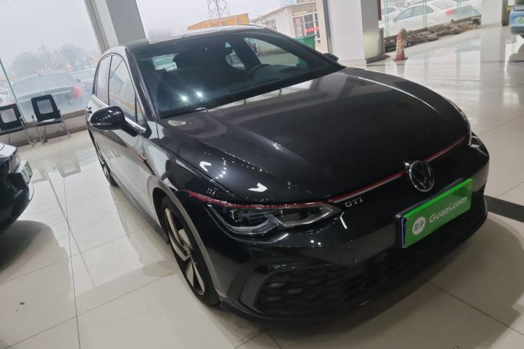 Used Volkswagen Golf GTI 2021 380TSI DSG GTI Front Right 45 Deg