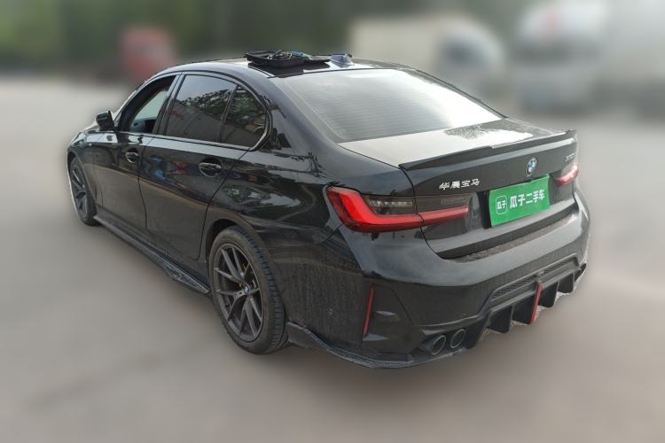 Used BMW 3 Series 2024 325Li M Sport Night Edition Package Rear Left 45 Deg