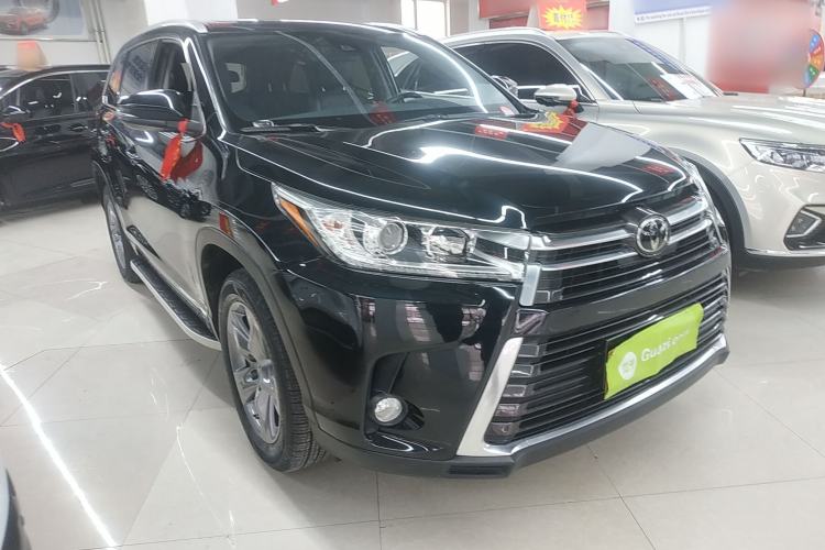 Used Toyota Highlander 2018 2.0T Four-Wheel Drive Prestige Version 7 Seats China VI Standard
