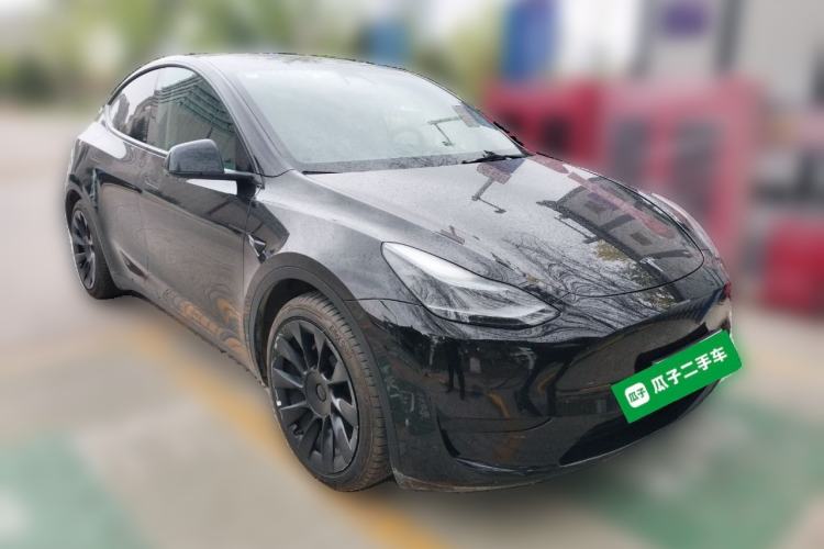 Used Tesla Model Y 2022 Revised Version Rear-Wheel Drive Front Right 45 Deg