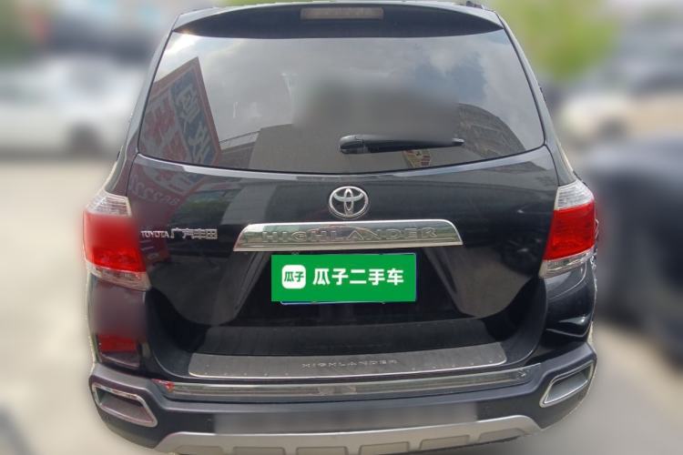 Used Toyota Highlander 2012 2.7L 2WD 5-Seater Elite Edition Rear