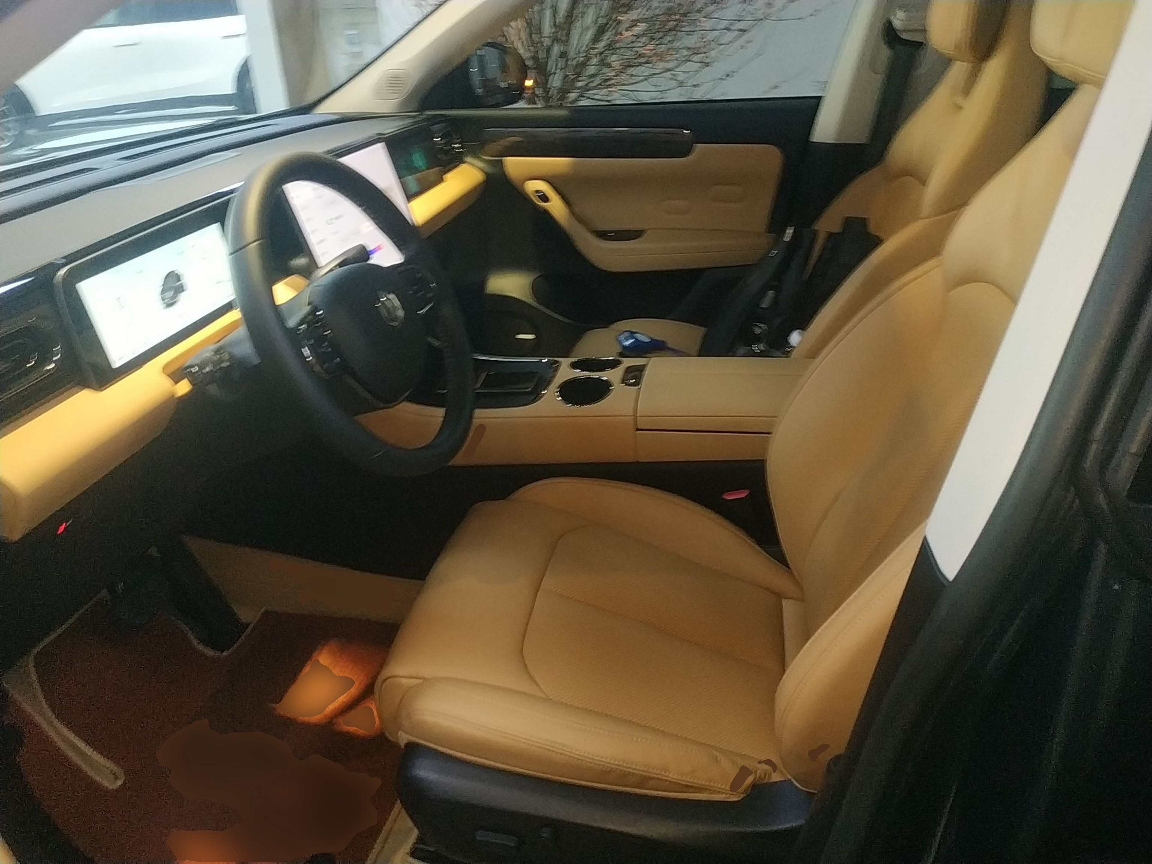 Avant de la voiture