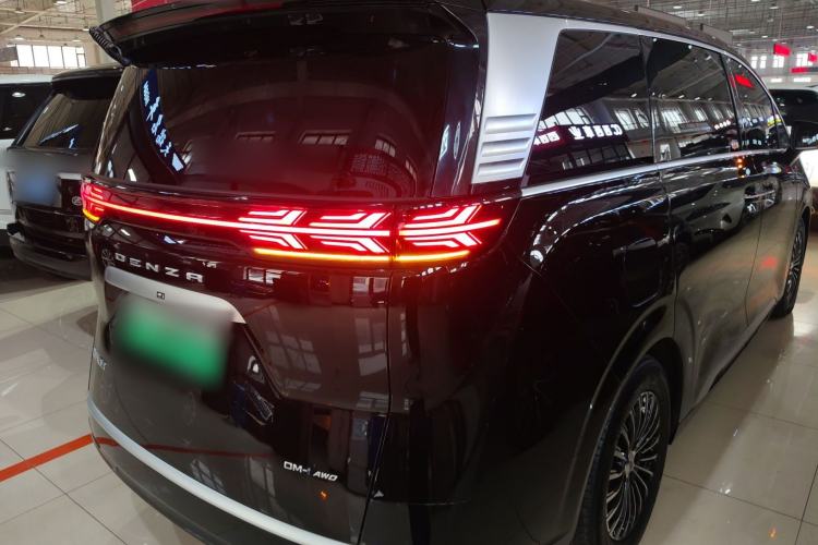 Used Denza D9 2024 DM-i 980 Four-Wheel Drive Prestige Model Rear Right 45 Deg