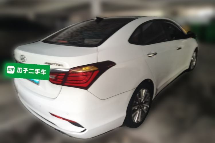 Used Hyundai Mistra 2017 1.8L Automatic Deluxe DLX Model China V Emission Standard Rear Right 45 Deg