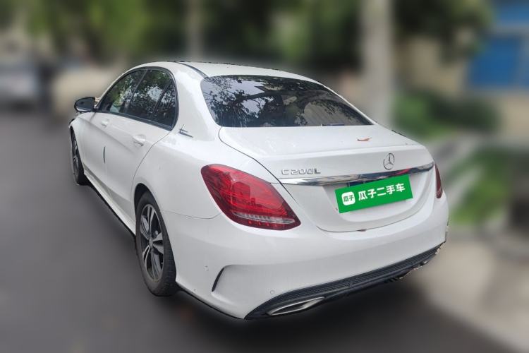 Used Mercedes-Benz C-Class 2017 C 200 Sport Edition Rear Left 45 Deg