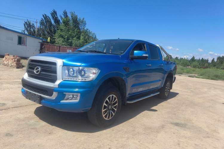 Used Zxauto Terralord 2019 2.5T Commercial Version Diesel Two-Wheel Drive Manual Standard Double-Door Trim