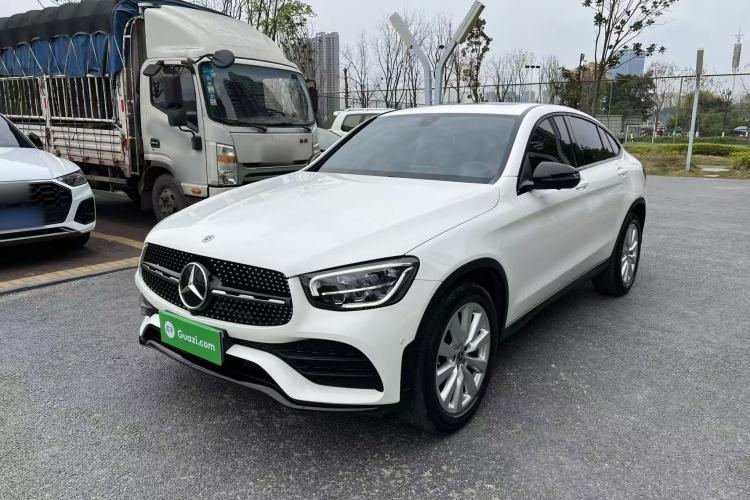 Used Mercedes-Benz GLC Coupe 2021 GLC 260 4MATIC Coupe SUV Exterior 2