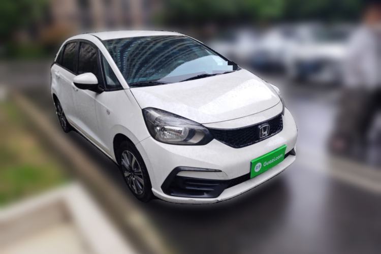 Used Honda Fit 2021 1.5L CVT Trend Edition Front Right 45 Deg