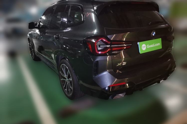 Used BMW X3 2022 Facelift xDrive30i Luxury Edition M Night Edition Package Rear Left 45 Deg