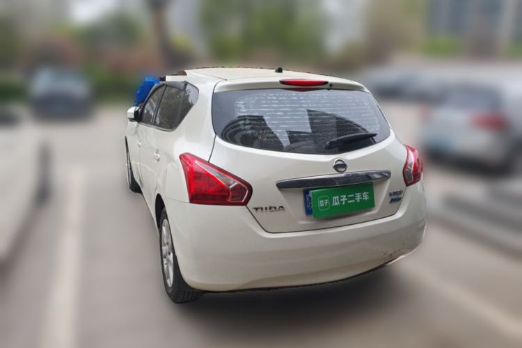 Used Nissan Tiida 2014 1.6L CVT Smart Model Rear Left 45 Deg